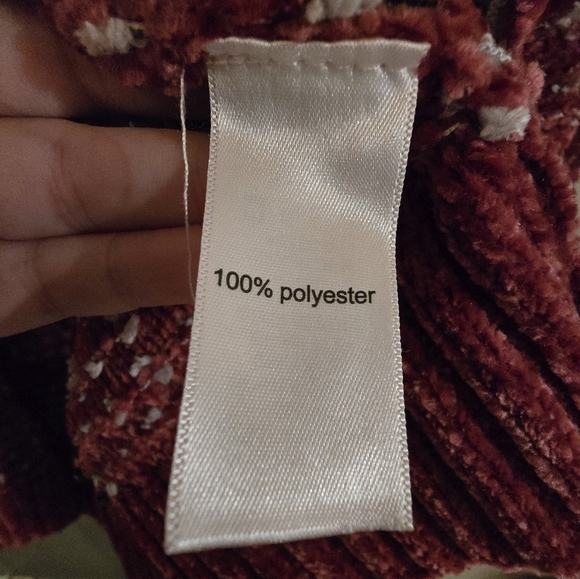 Maurices open kit burgundy cardigan womans size Medium. - Picture 6 of 7